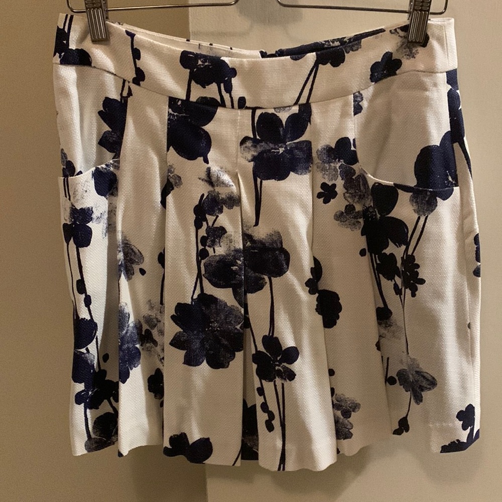 Pink Tartan Size 6 Pleated Mini-skirt